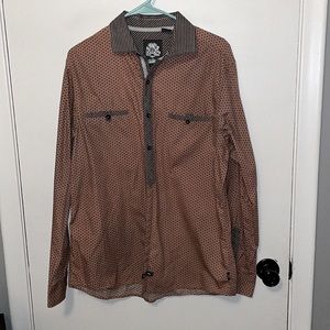 English Laundry Blaque Label mens button down large